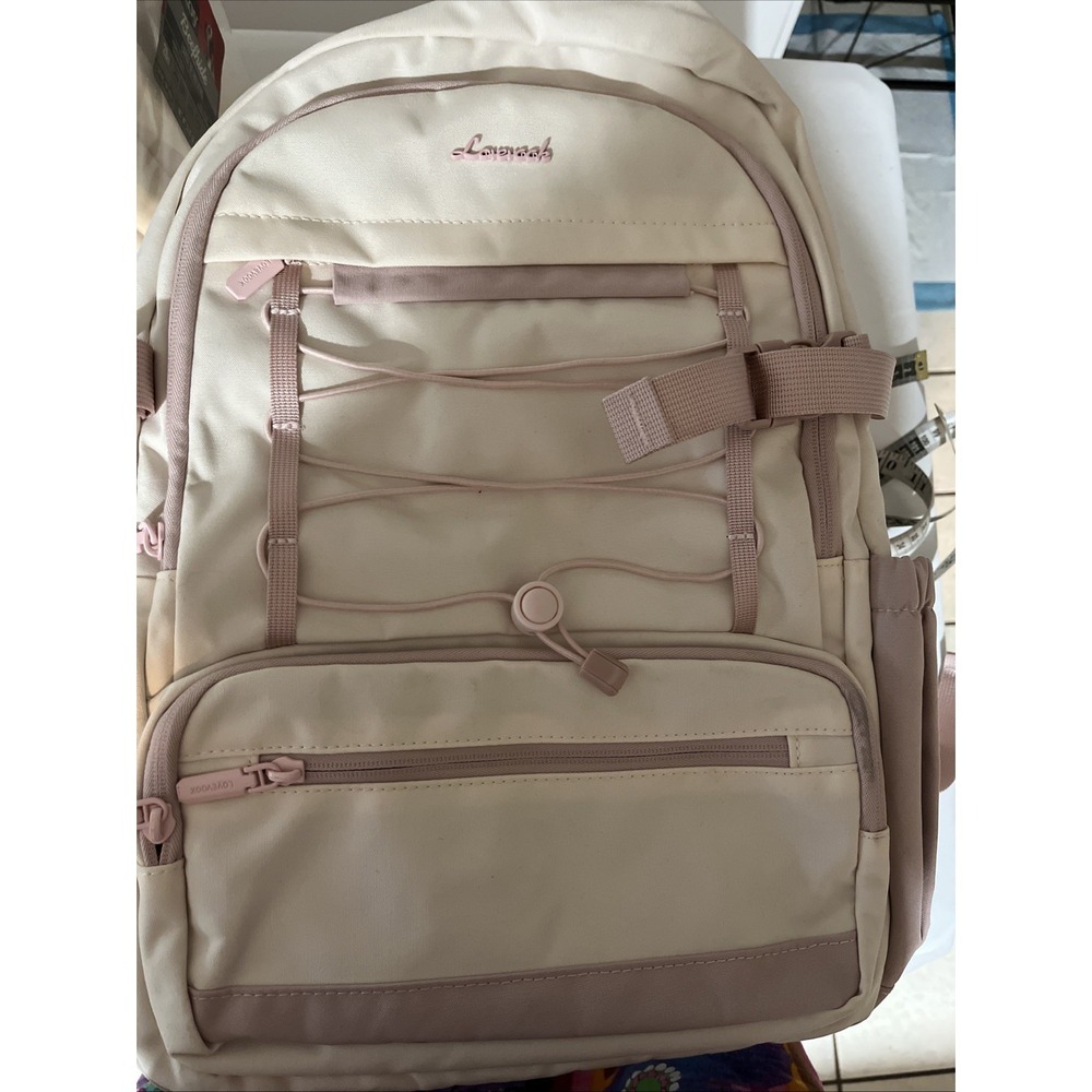 LOVEVOOK School Backpack for Teen Girls Student Backpack Purse Pink